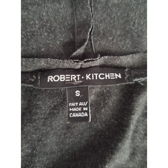 Robert Kitchen Women's Waterfall Unstructured Blazer Size S Heathered Black - Picture 3 of 6